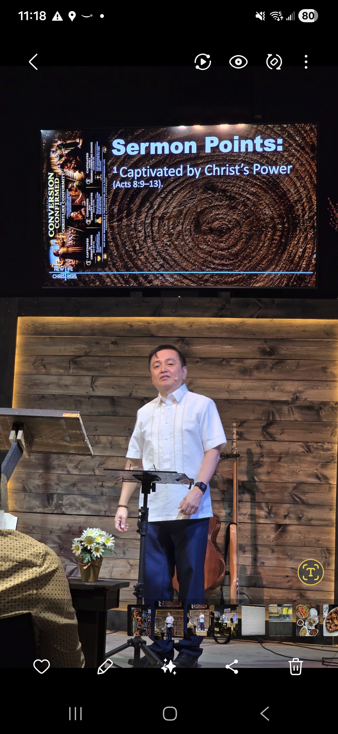 Conversion Confirmed by Christlike Conformity